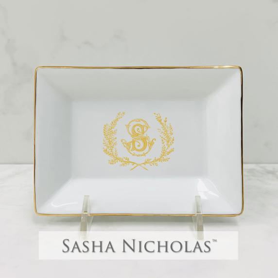 Dorr-Berra 24K Gold Pin Dish SNPIN