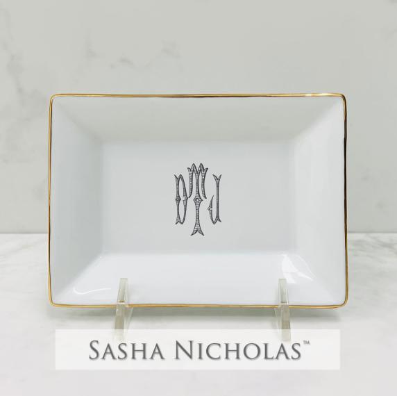 Dorr-Berra 24K Gold Pin Dish SNPIN