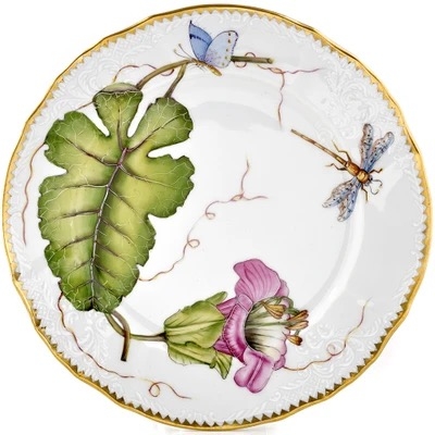 Baur-Stahl Anna Weatherley Hummingbird Salad Plate