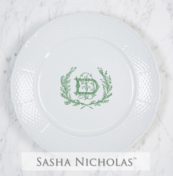 Johnson-Dubis Weave Dinner Plate