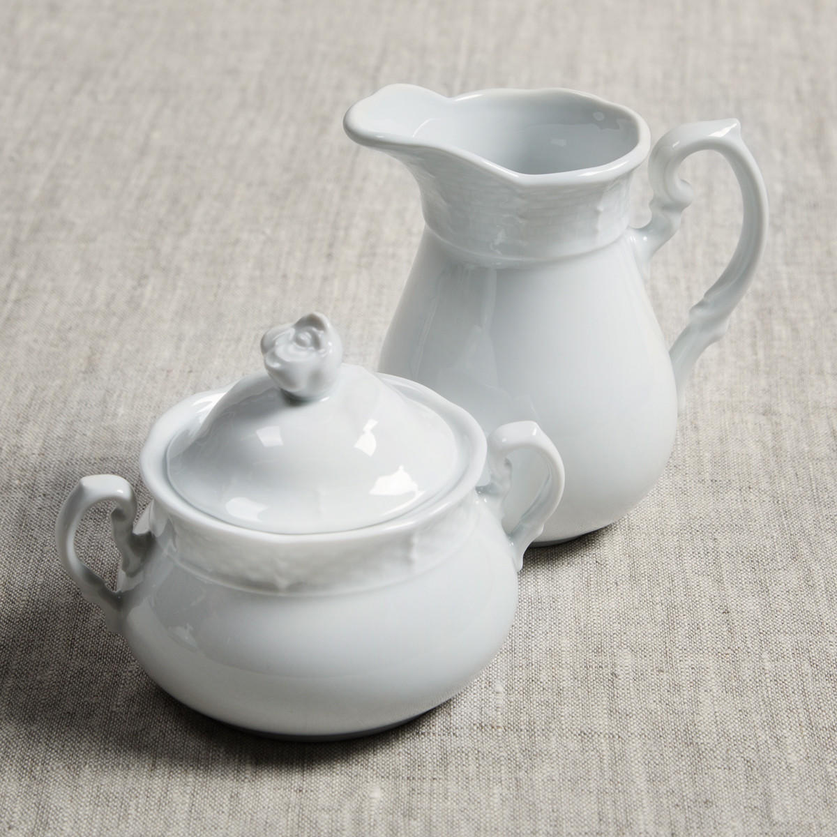 Patty-redman Weave Cream And Sugar, PATTY REDMAN WEAVE CREAM AND SUGAR, Sasha Nicholas