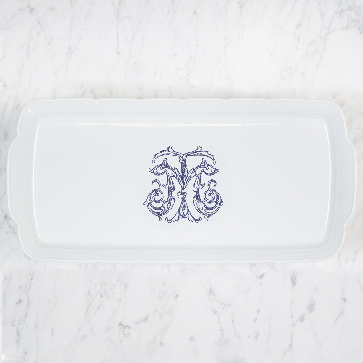 Carmona-tafoya Wedding Rectangle Hostess Platter, CARMONA-TAFOYA WEDDING RECTANGLE HOSTESS PLATTER, Sasha Nicholas