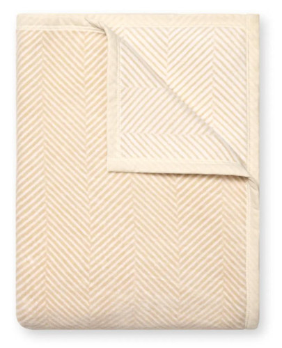 Chappy Wrap Harborview Herringbone Cream Blanket | Original
