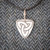 Celtic Knot Guitar Plectrum in Sterling Silver
