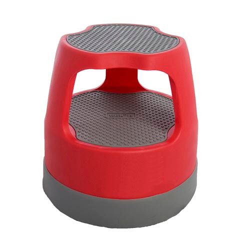 Task It Scooter Stool Red or Gray - My Step Stool