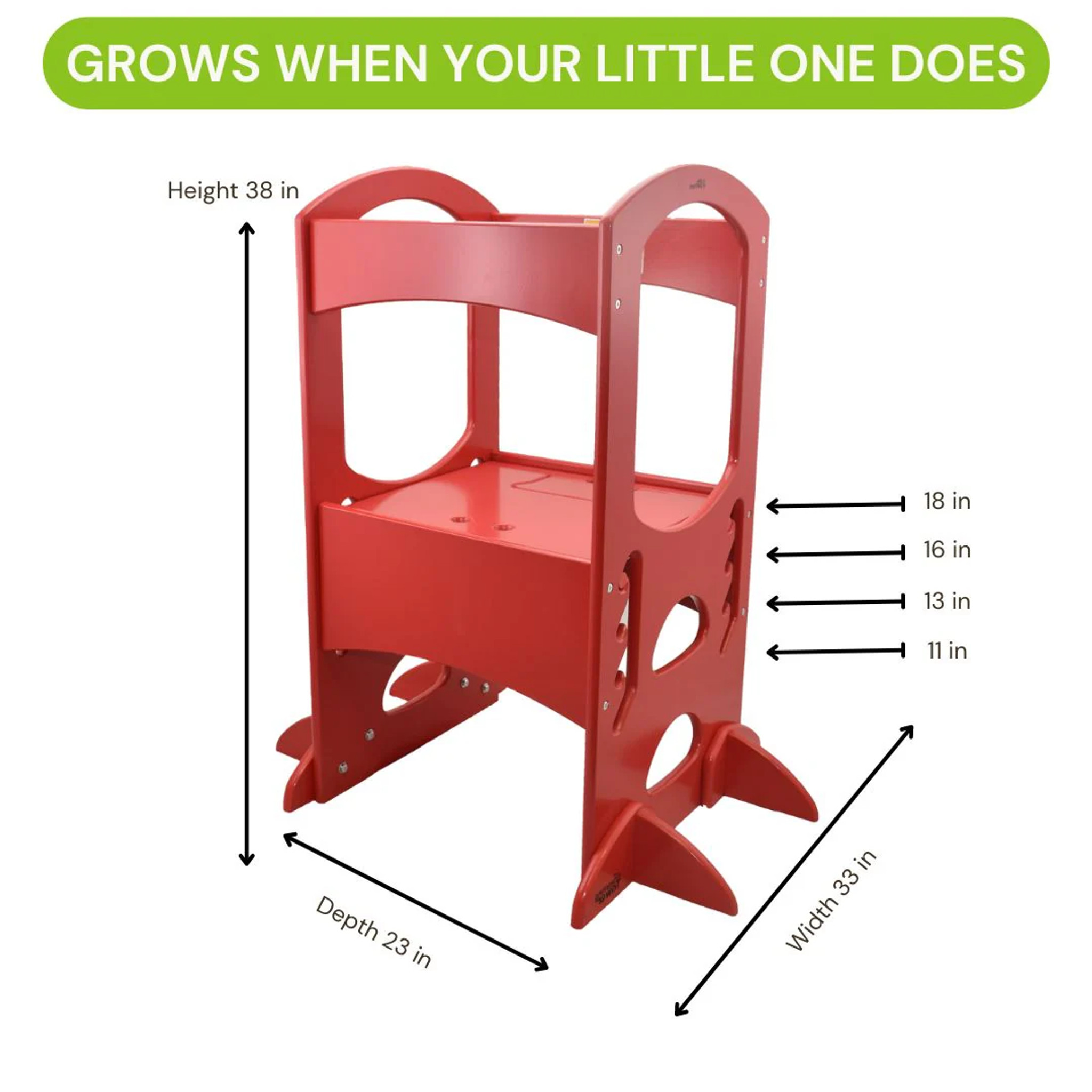 The Learning Tower Kitchen Step Stool for Kids