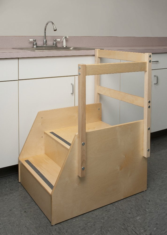 birch step stool