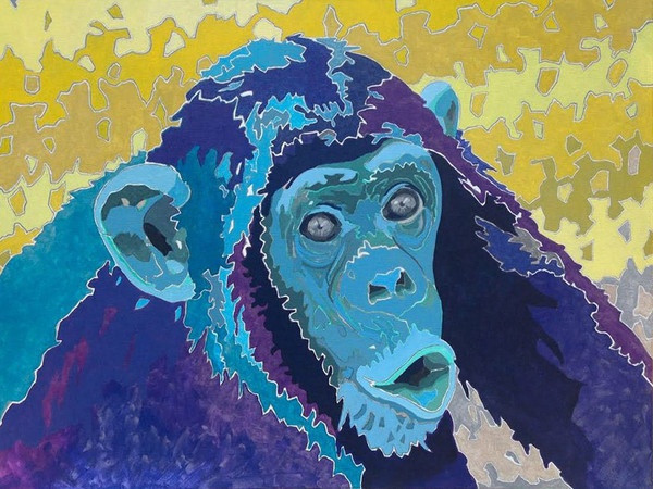 Purple Chimp (SOLD)