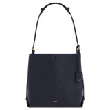 Front product shot of the Oroton Margot Hobo in North Sea and Pebble Leather for Women
