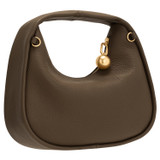 Back product shot of the Oroton Clara Mini Bag in Willow and Pebble Leather for Women .