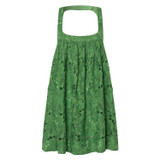 Front product shot of the Oroton Lace Sun Dress in Garden and 100% Polyester for Women