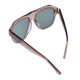 Oroton Landon Sunglasses in Burnt Spice and Acetate for Women