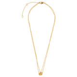 Oroton Wrenley Necklace in Gold and Brass Base Metal With 12CT Gold Plating for Women
