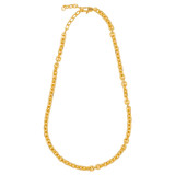 Front product shot of the Oroton Nala Necklace in Gold and Brass Base Metal With 12CT Gold Plating for Women