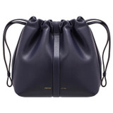Detail product shot of the Oroton Curtis Crossbody in North Sea and Recycled Smooth Leather for Women
