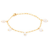 Oroton Farah Bracelet in Gold and Brass Base With 18CT Gold Plating for Women