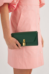 Oroton Tate Crossbody in Treehouse and Pebble Leather for Women