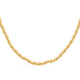 Front product shot of the Oroton Sierra Necklace in Gold and Brass for Women