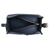 Internal product shot of the Oroton Margot Tiny Bucket Bag in North Sea and Pebble leather for Women . IP:17