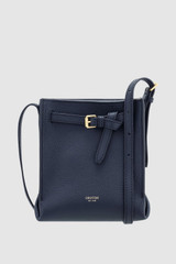 Front product shot of the Oroton Margot Tiny Bucket Bag in North Sea and Pebble leather for Women . IP:1