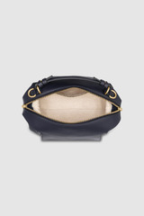 Internal product shot of the Oroton Mica Bowler in North Sea and Premium pebble grain leather for Women . IP:17