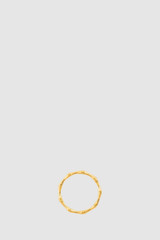 Internal product shot of the Oroton Fife Ring in 18K Gold and Sterling silver for Women . IP:17