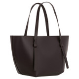 Back product shot of the Oroton Ellis Medium Tote in Mahogany and Smooth leather for Women . IP:25