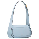 Back product shot of the Oroton Oro Baguette in Denim and Smooth leather for Women