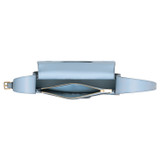Internal product shot of the Oroton Oro Baguette in Denim and Smooth leather for Women