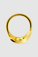Detail product shot of the Oroton Ribbon Ring in Gold and  for Women . IP:22
