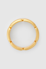 Detail product shot of the Oroton Kylo Ring in Worn Gold and  for Women