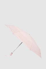 Front product shot of the Oroton Parker Small Umbrella in Blush / Cream and 100% polyester fabric for Women . IP:1