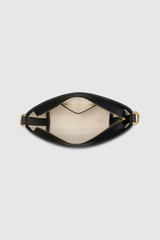 Internal product shot of the Oroton Leigh Ric Rac Crossbody in Black and  for Women