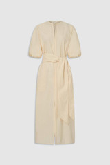 Front product shot of the Oroton Grace Popover Dress in Calico and 100% cotton poplin fabric for Women . IP:1