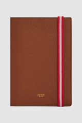 Front product shot of the Oroton Bronte Notebook in Cognac and Premium canvas material for Women . IP:1