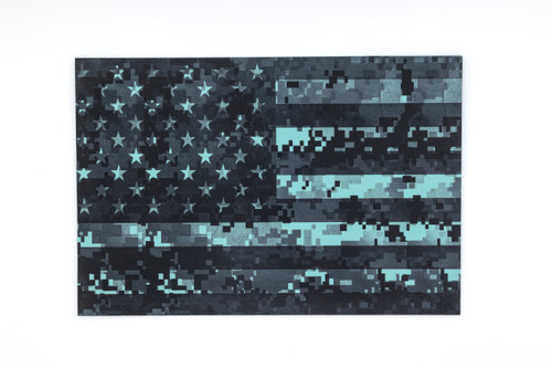 Tiffany Blue Flag Kydex - 8" x 12"