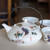 Porcelain Bird Tea Set