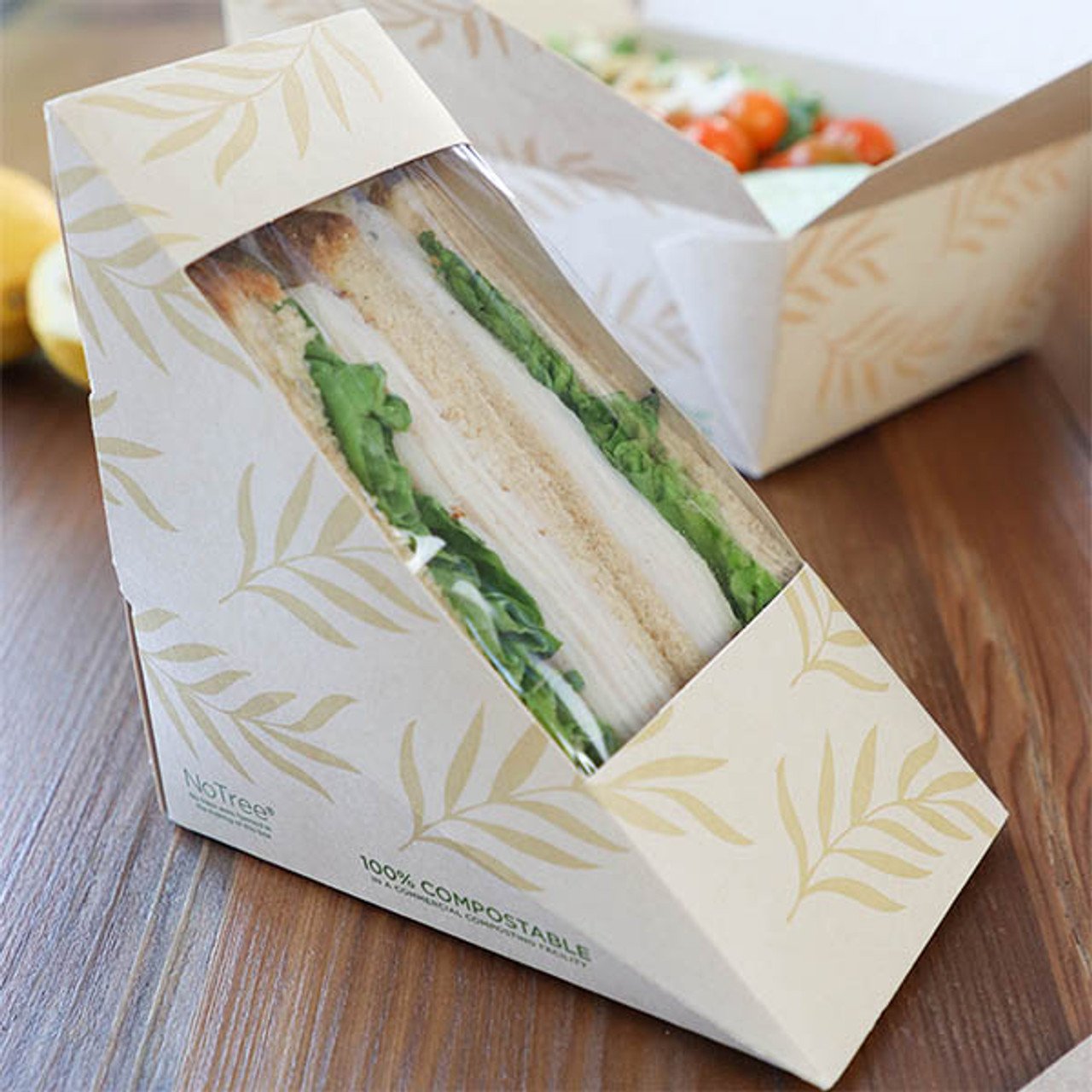 1000 Standard size  Open Sandwich Wedges 