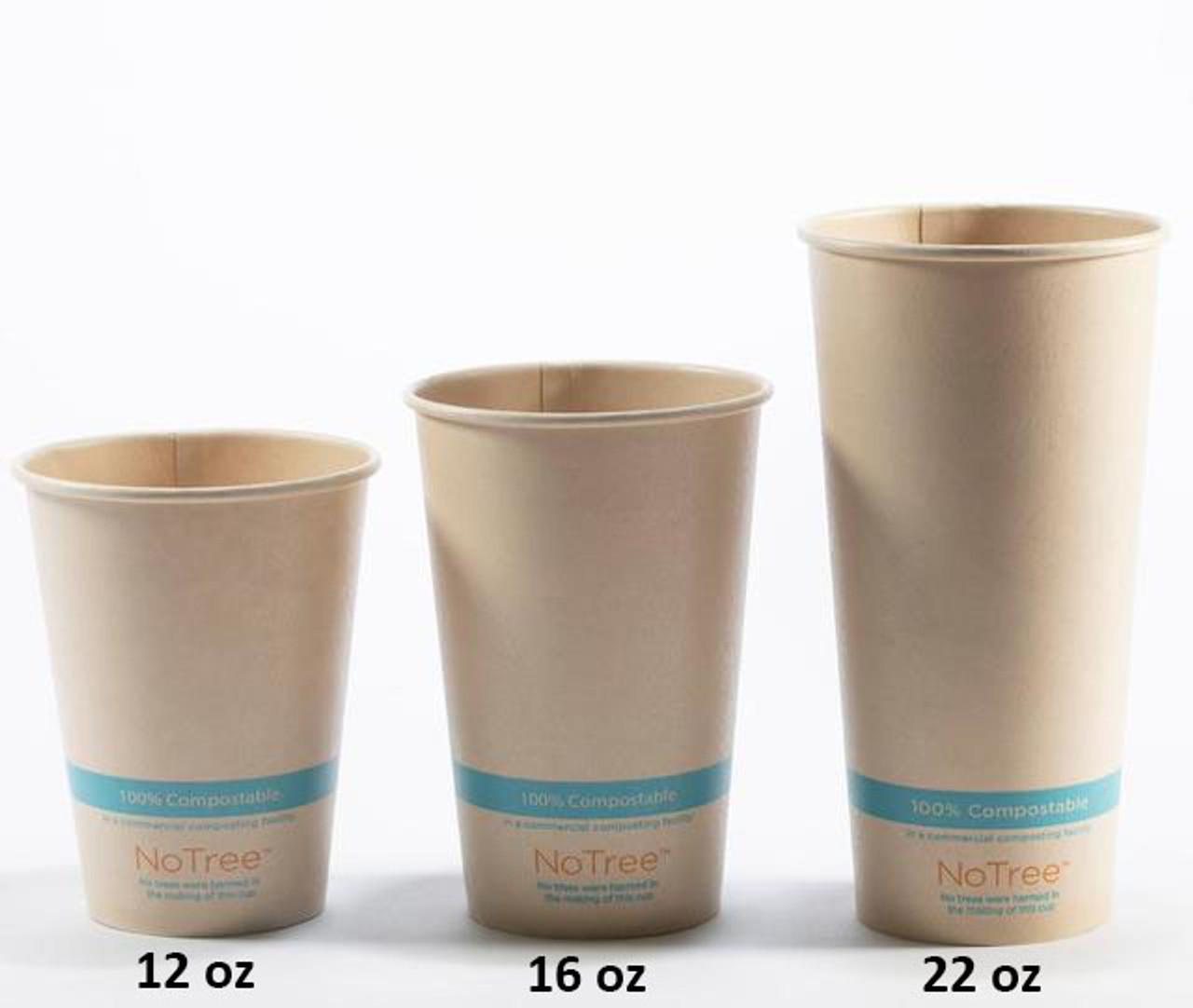 12 oz Custom Printed Compostable Insulated Paper Hot Cups