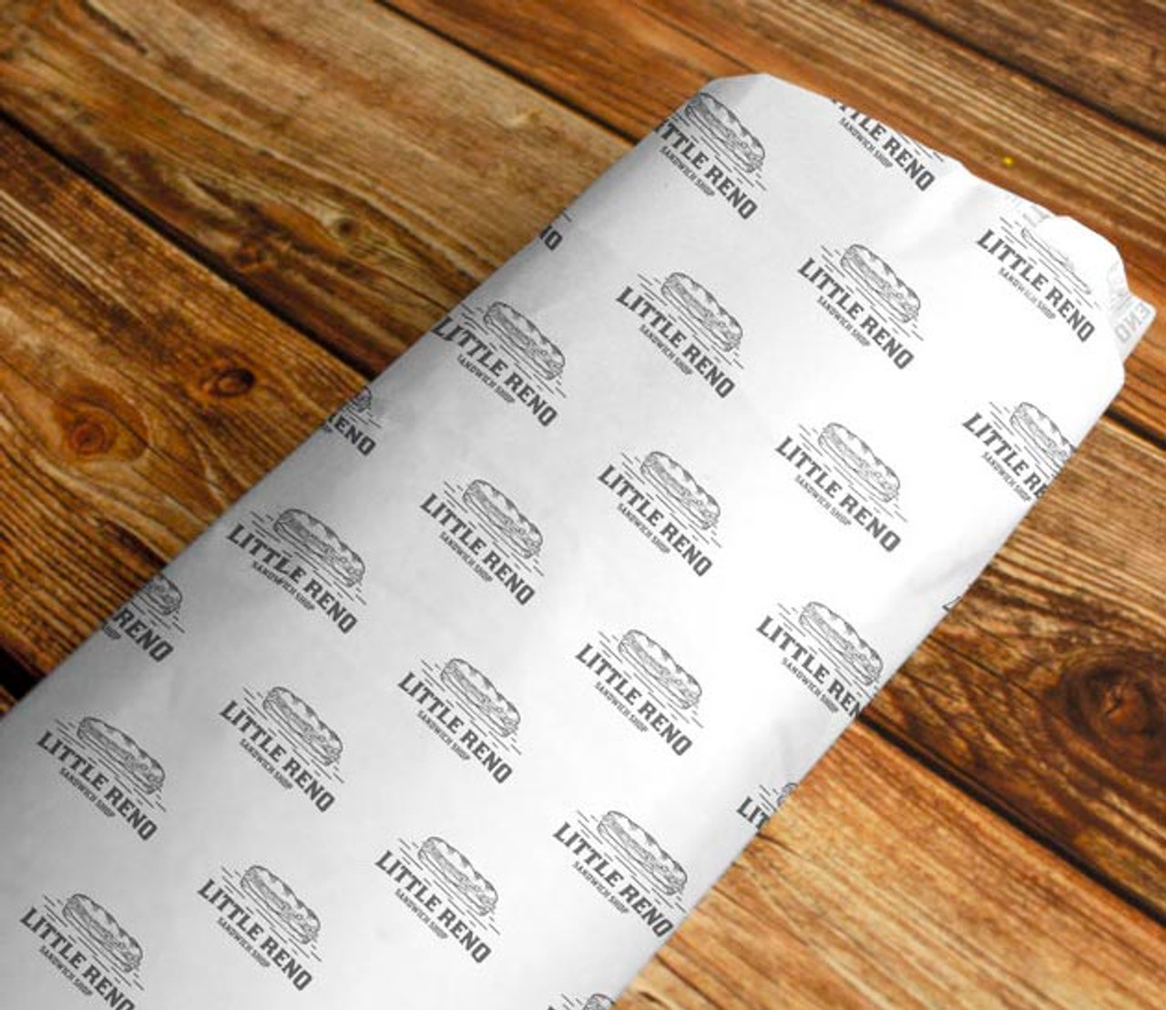 Choice 12 x 12 Cafe / Made to Order Print Deli Sandwich Wrap Paper -  1000/Pack