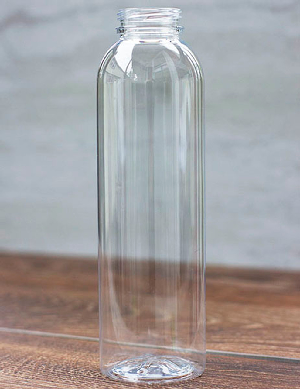 16 oz Clear Hot Fill PET Plastic Jars