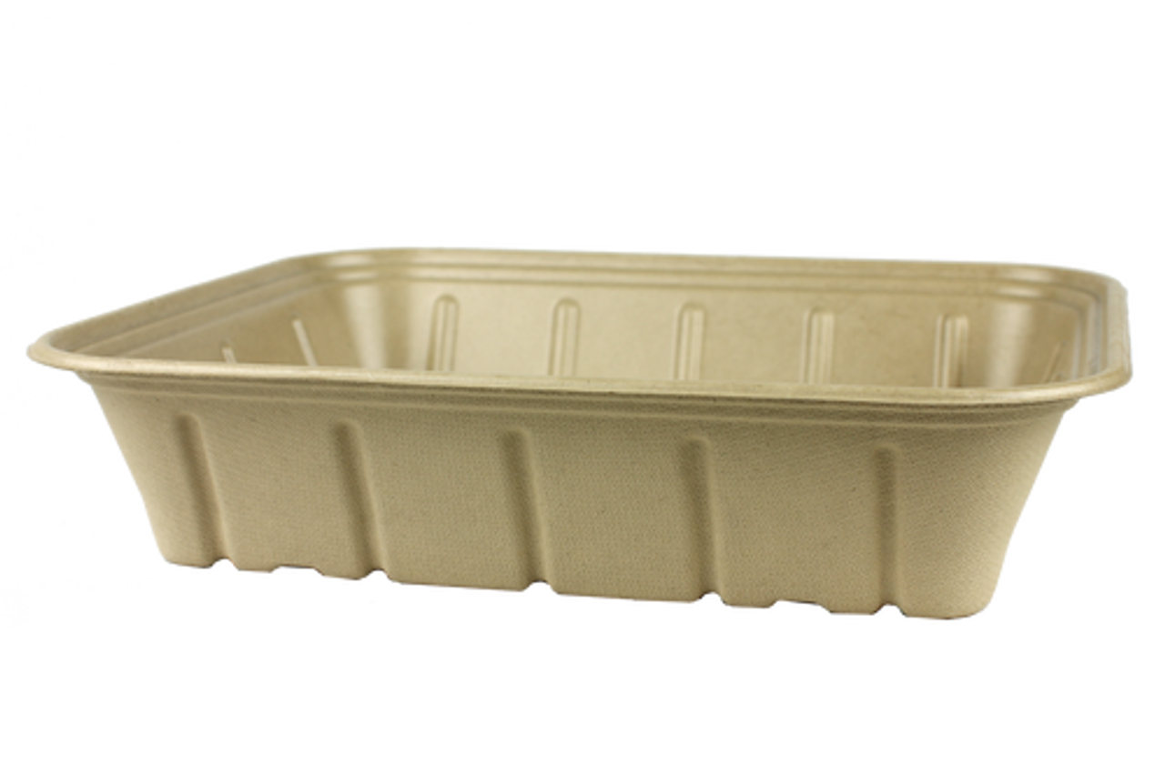 120 oz Fiber Catering Tray, Half Size