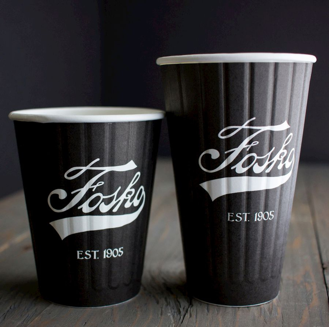 Custom Flexo Printing Compostable Single Wall Paper Cup For