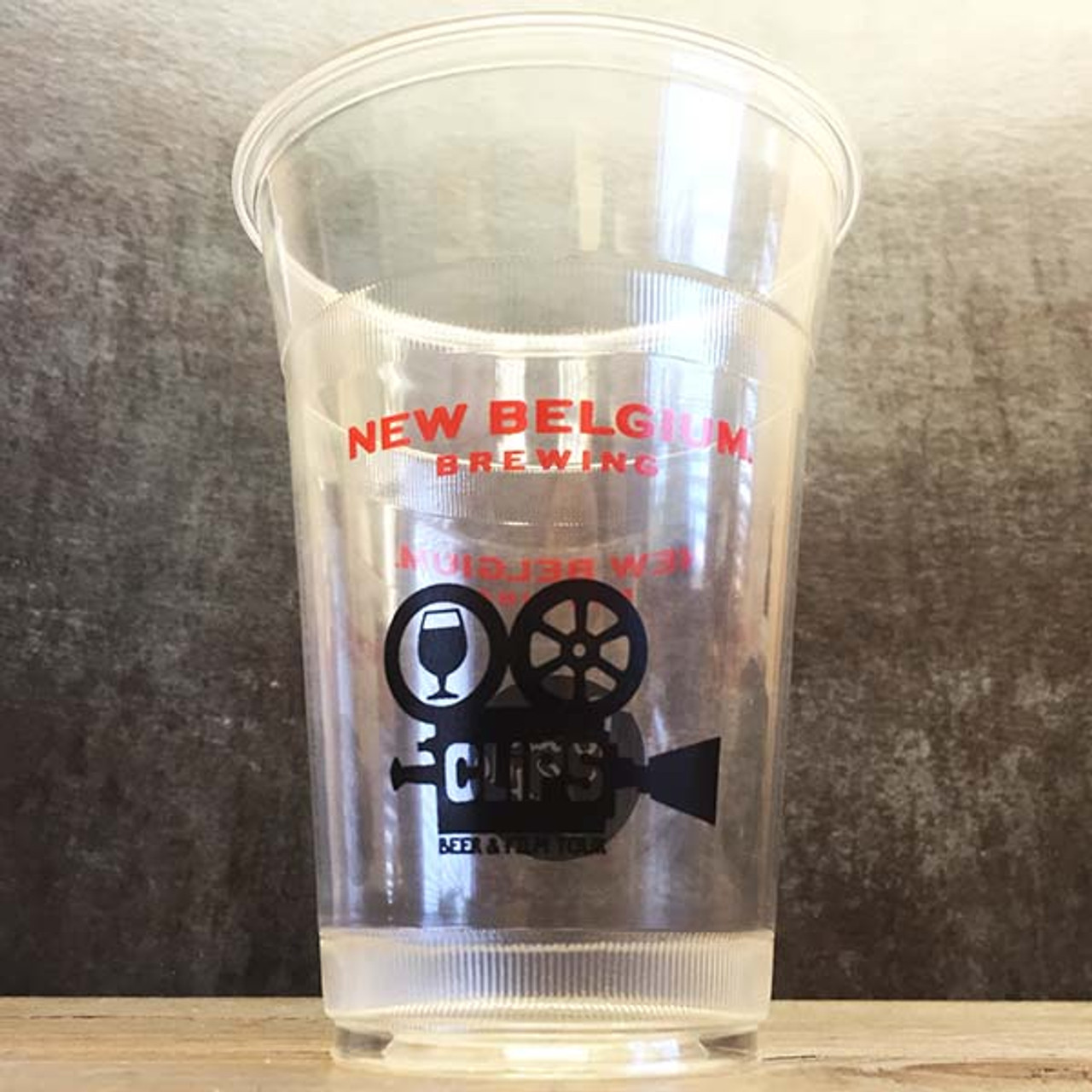 Custom Printed Plastic Cups -- 16oz PET Cold Cups (98mm) - 50,000 ct