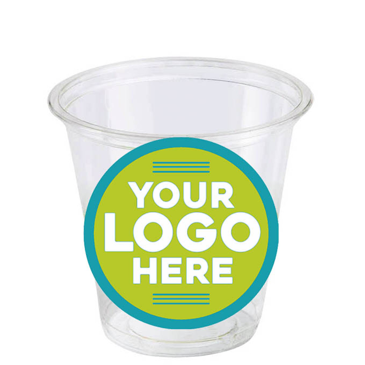 3 oz Custom Printed Compostable PLA Cold Cups | 2500 count