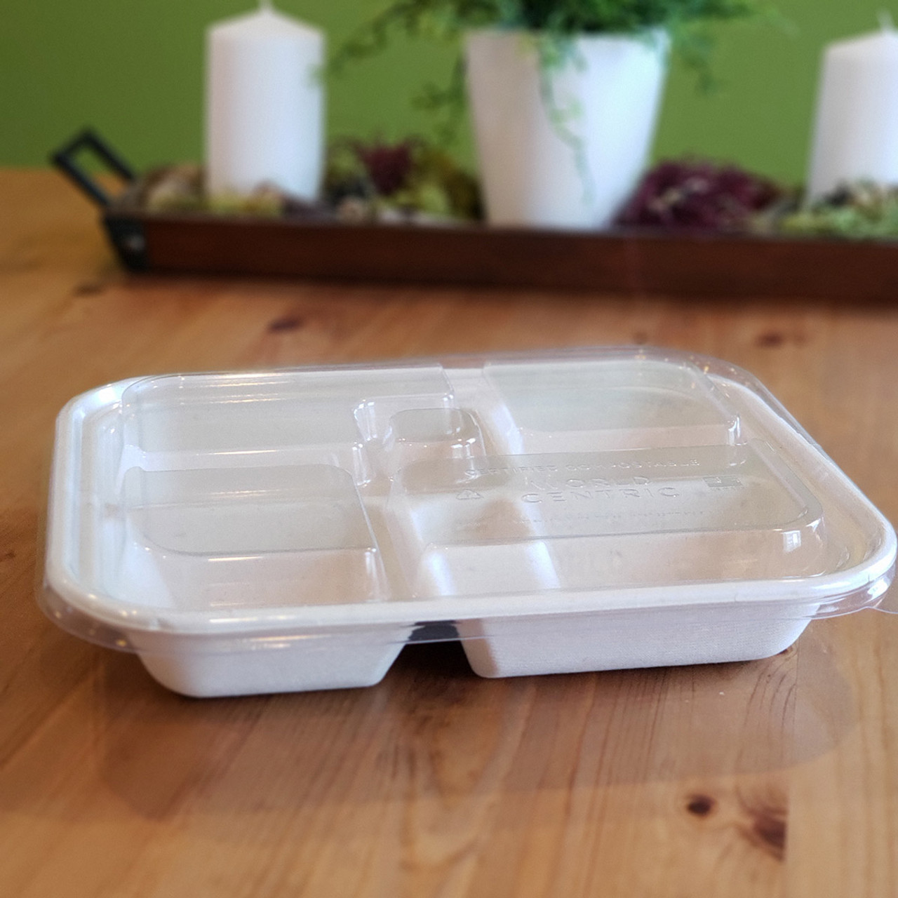 5-Compartment Food Containers  Bento-style Meal Containers