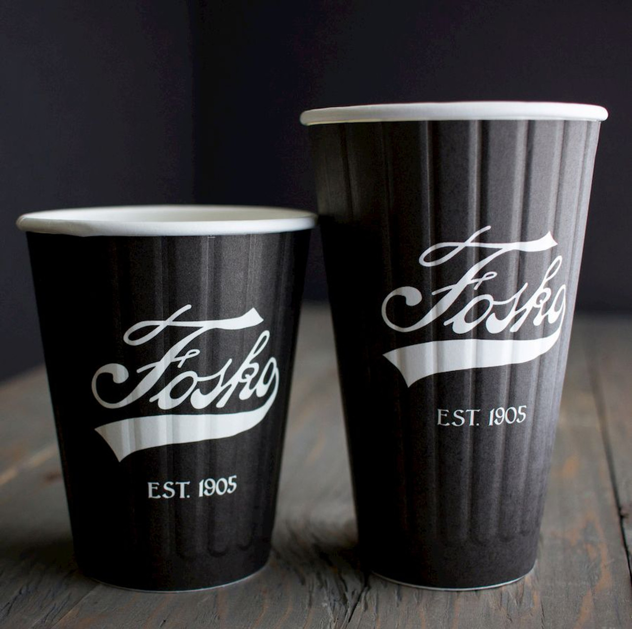 Custom Logo Printed Paper Cups Disposable Hot Cup Espresso Cups