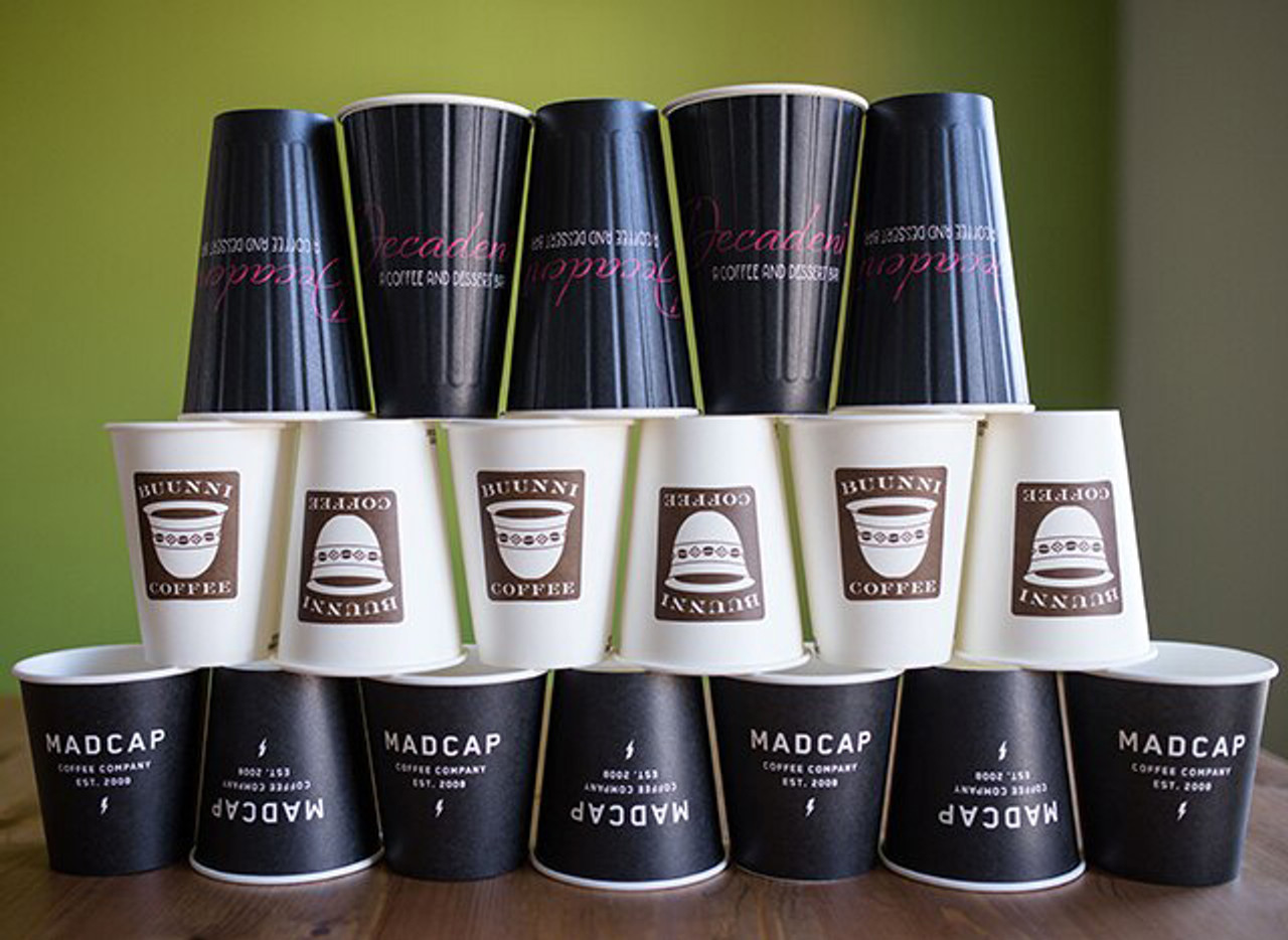 Custom 20 oz Double Wall Coffee Cups - Your Brand Cafe