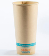 World Centric 22 oz Compostable Cold Cups NoTree Paper CU-SU-22C