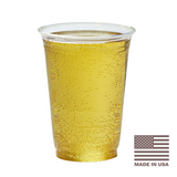 Crystal-clear 10 oz Greenware PLA compostable cold cup Crystal-clear 10 oz Greenware PLA compostable cold cup